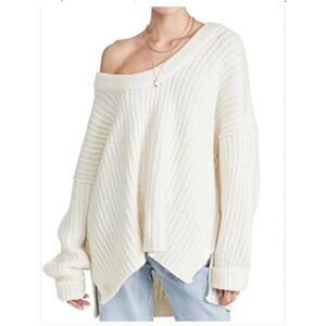 ❤️Free People Blue Bell Chunky Knot Sweater